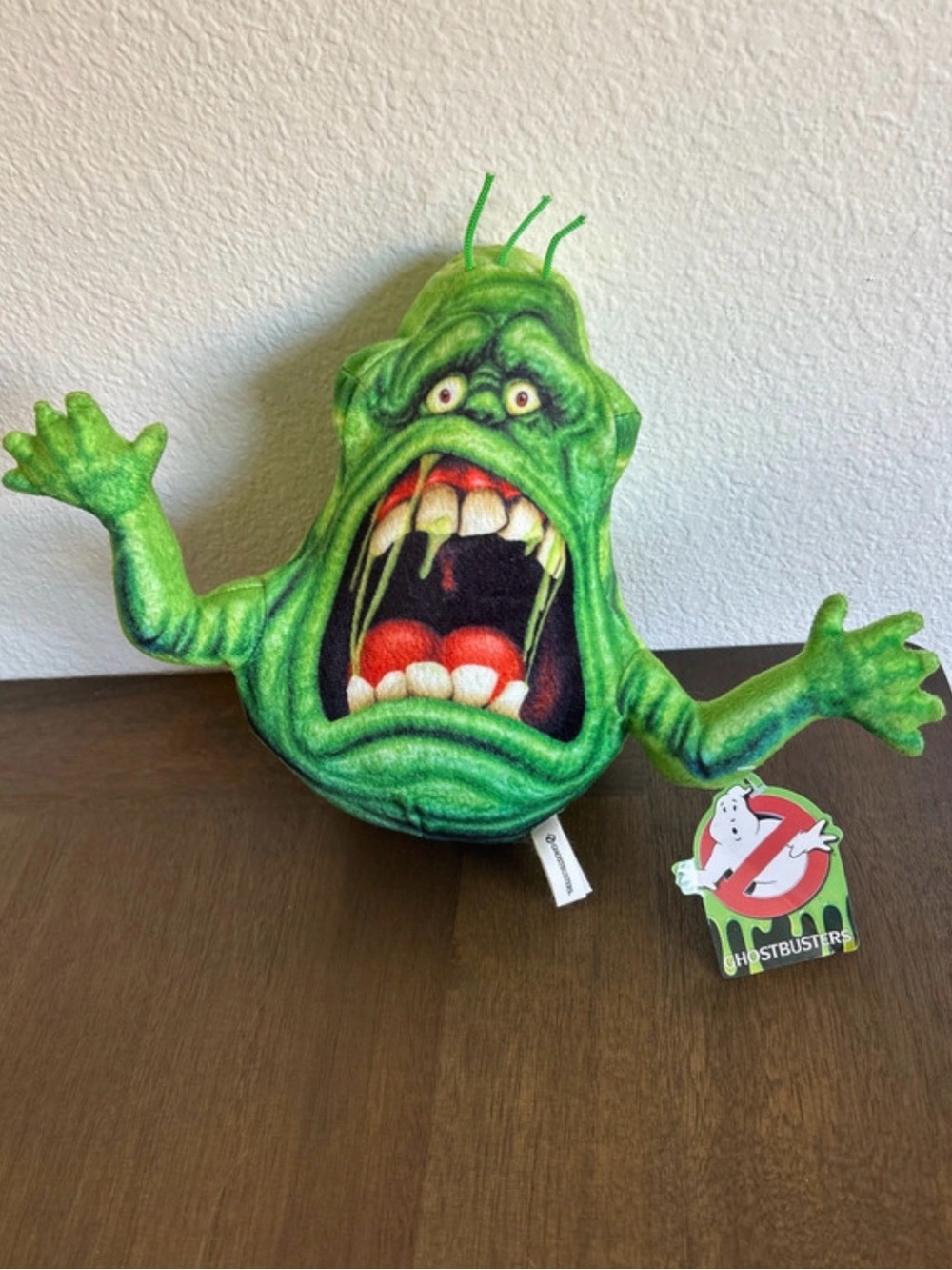 Ghostbusters Slimer Plush new with tag